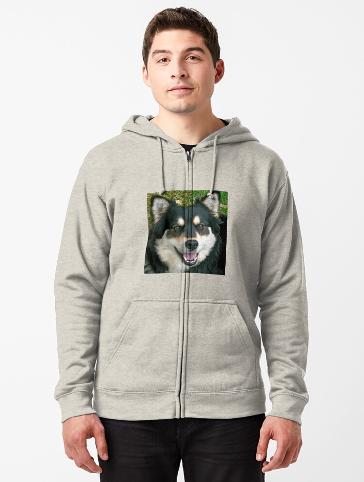 dog face hoodie