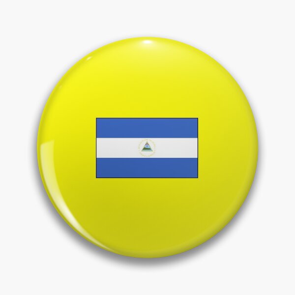 Artikelvorschau, Nicaragua-Flagge auf gelbem Hintergrund entworfen und verkauft von Shaxspere.