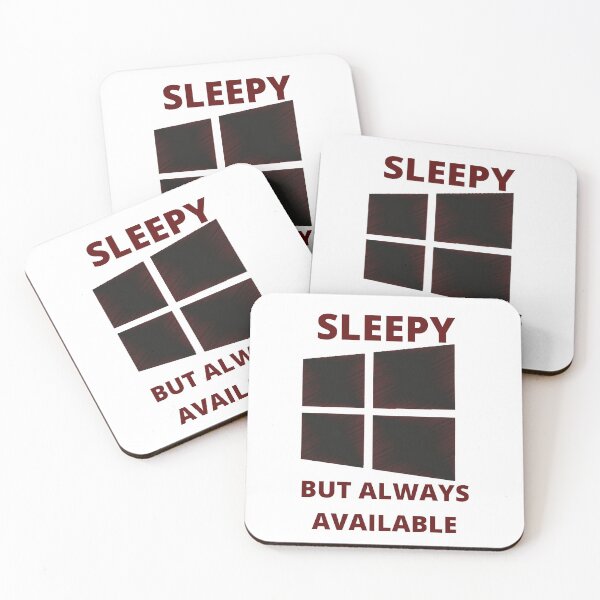 Item preview, Microsoft Team / Sleepy But Always Available designed and sold by El Koutari Mehdi.