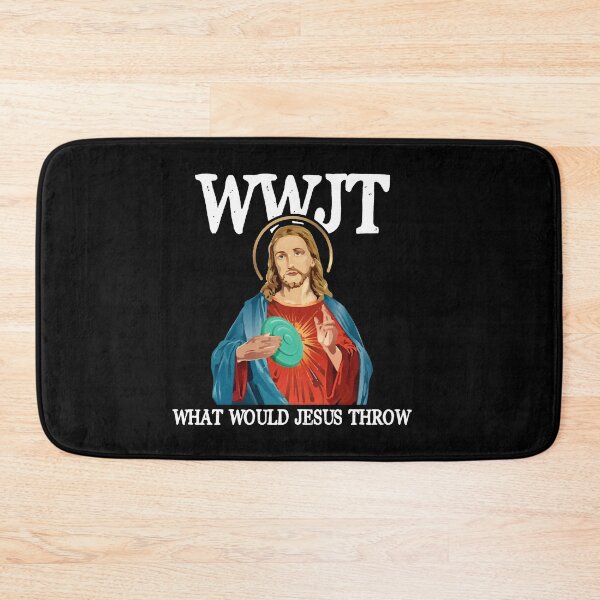 Item preview, What Would Jesus Throw - Golf Disc designed and sold by Dressed For  Duty.