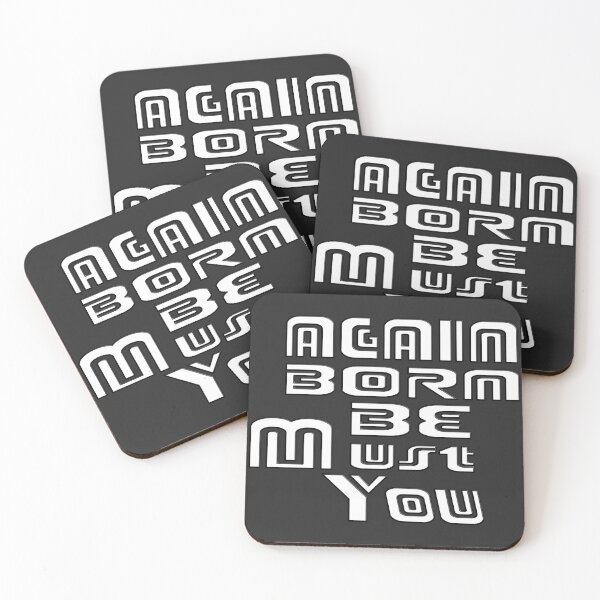 Item preview,  YOU MUST BE BORN AGAIN - BIBLE VERSE designed and sold by Ralek.
