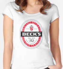 Beck's Women's Fitted Scoop T-Shirt