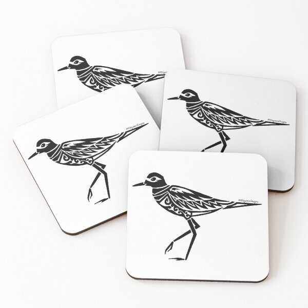 Item preview, Killdeer Plover Tribal Design  designed and sold by KitayamaDesigns.