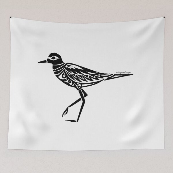 Item preview, Killdeer Plover Tribal Design  designed and sold by KitayamaDesigns.