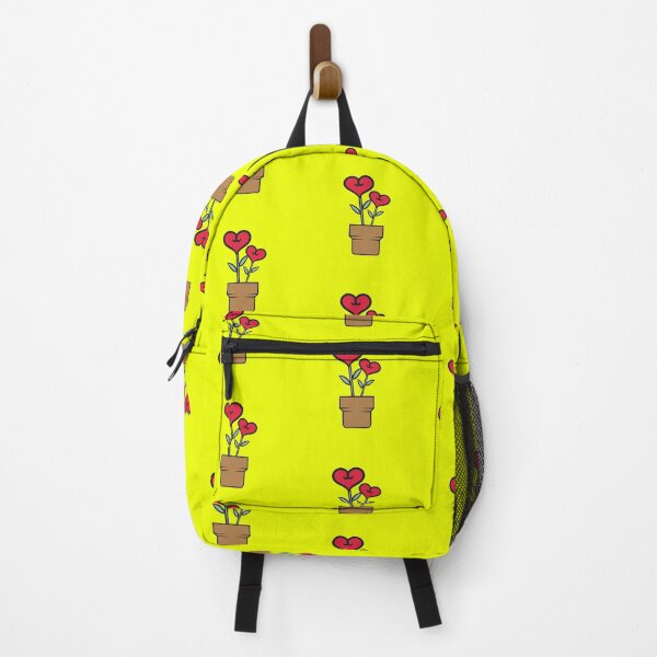 Item preview, Valentine Potted Plant on Yellow Background designed and sold by Shaxspere.