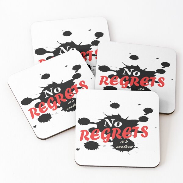 Item preview, No Regrets it's Useless designed and sold by ikrame-shop.