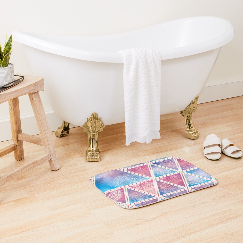 Item preview, Bath Mat designed and sold by tridentfoundry.