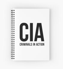 CIA - Criminals In Action Spiral Notebook