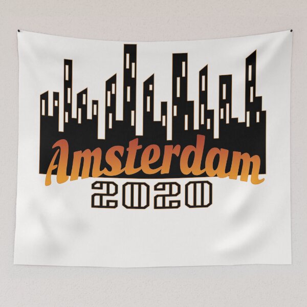 Artikelvorschau, Amsterdam 2020 - Amsterdam Skyline - Ich bin Amsterdam entworfen und verkauft von PupnkittyMania ⭐⭐⭐⭐⭐.