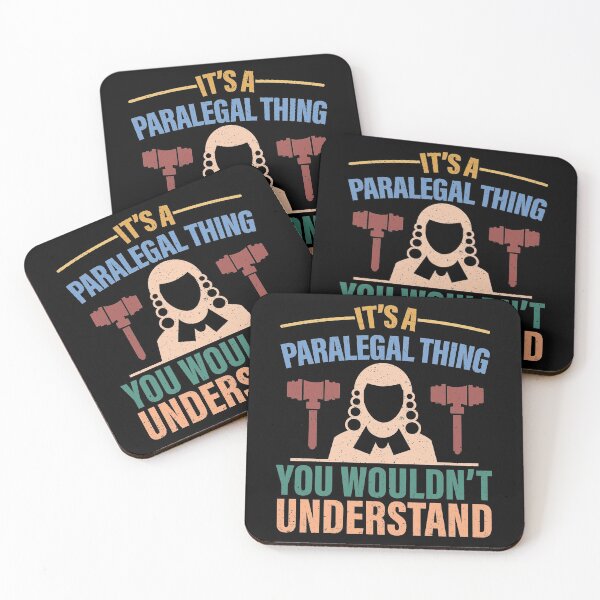 Item preview, It's A Paralegal Thing You Wouldn't Understand Court System designed and sold by GravitiTees.