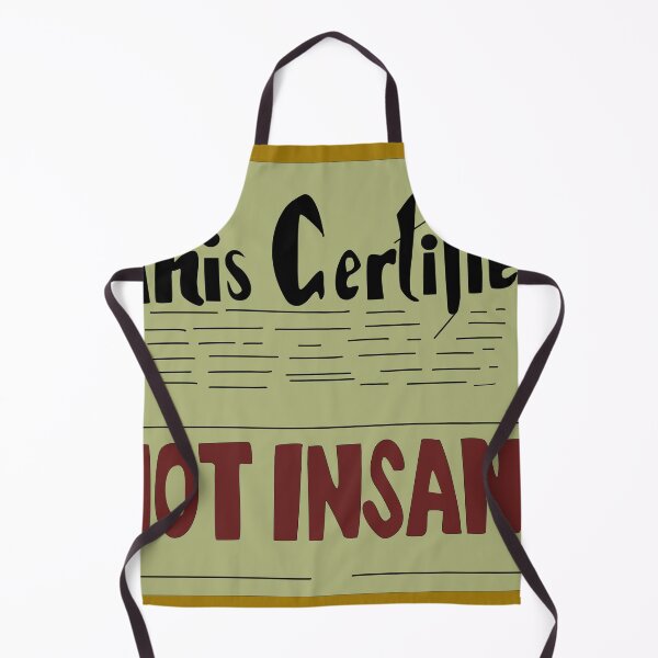 Item preview, Not insane certificate designed and sold by Karen2690.