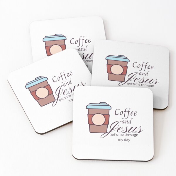 Item preview, Coffee and Jesus designed and sold by Lilaclown.