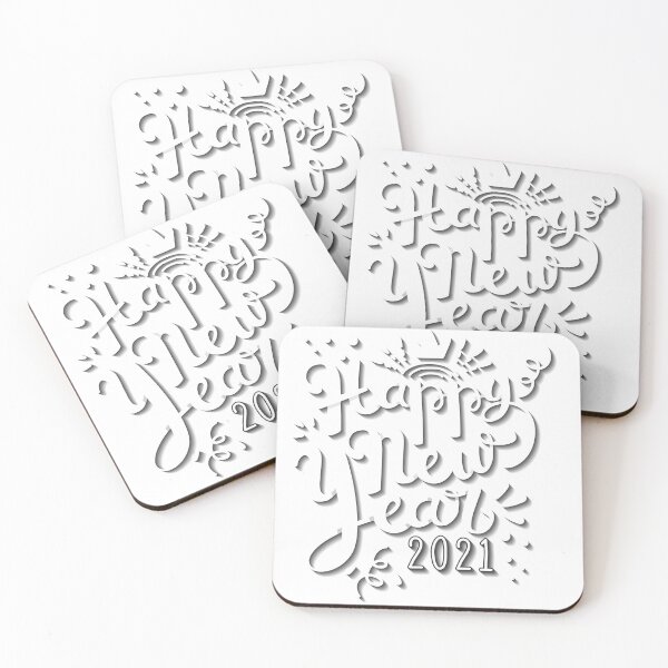 Aperçu de l'œuvre happy 2021 happy new year 2021 year 2021 créée et vendue par NOVA VIBES STUDIO.