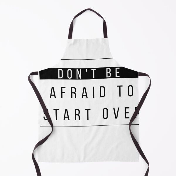 Item preview, Don't be afraid to start over designed and sold by Shubatdesigns.