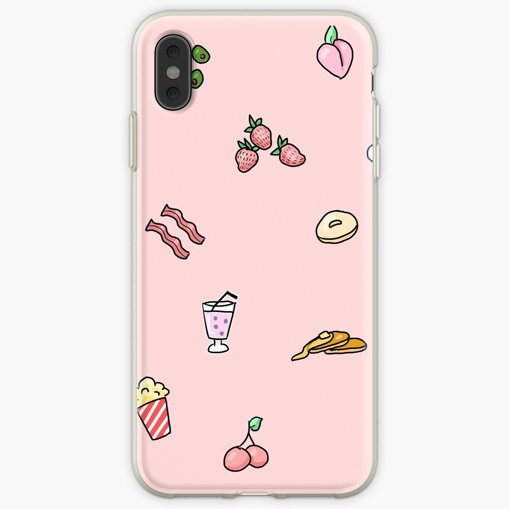 Foodie stickers iPhone Case