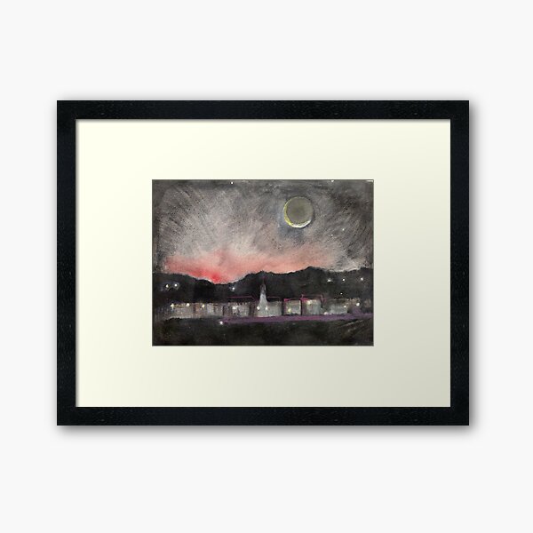 Dawn Over Andover Framed Art Print