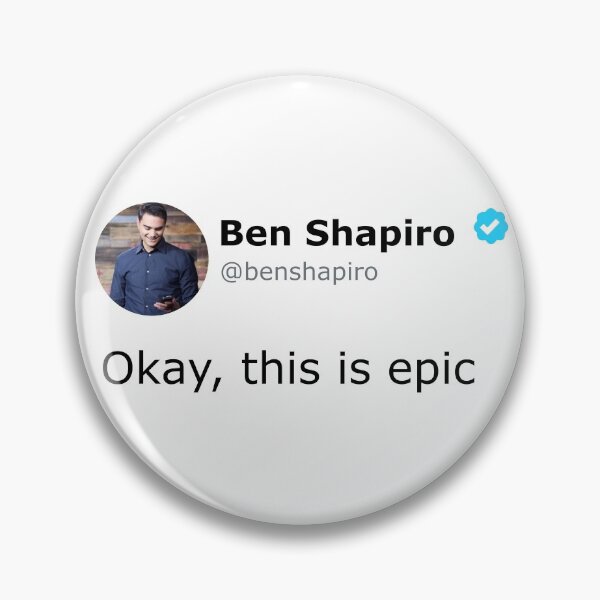 Item preview, Ben Shapiro Okay This Is Epic designed and sold by denisseinfeld.