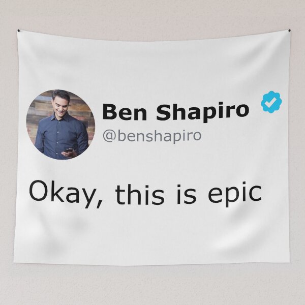 Item preview, Ben Shapiro Okay This Is Epic designed and sold by denisseinfeld.