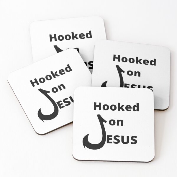 Item preview, Hooked on Jesus designed and sold by Lilaclown.