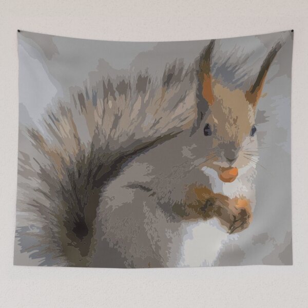 Item preview, The little squirrel with its nut. designed and sold by Karine Dupras.