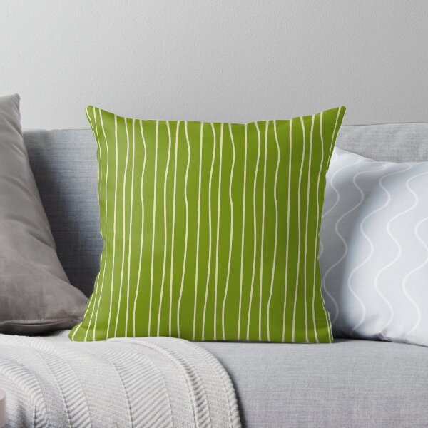 Green Throw Pillow