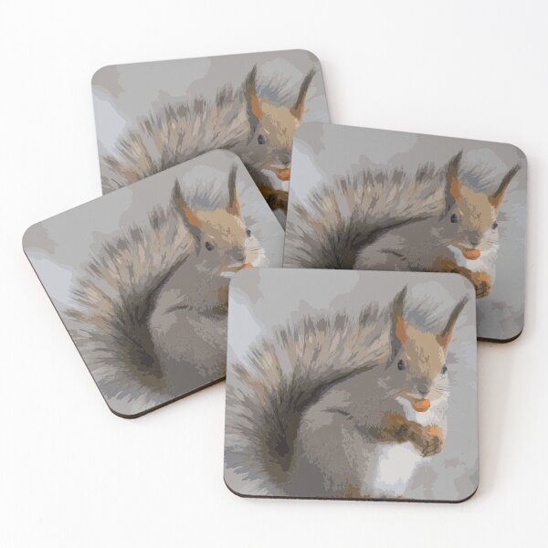 Item preview, The little squirrel with its nut. designed and sold by Karine Dupras.