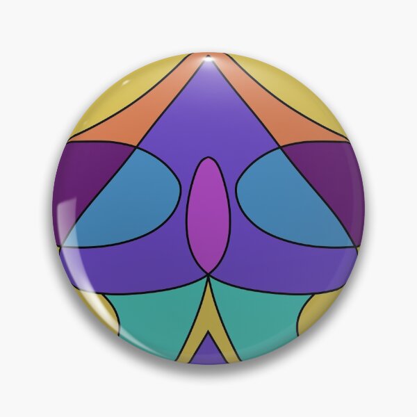 Item preview, Colorful Abstract Design Print designed and sold by Brat-Cat-Shirts.