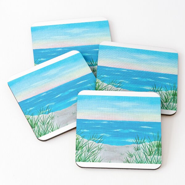 Item preview, Beach Sunset Scene Painting designed and sold by Chloe Thoms.