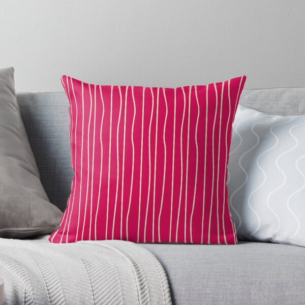 Pink Throw Pillow