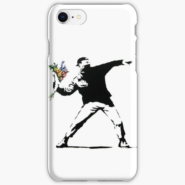 Flower Thrower - Banksy iPhone Snap Case