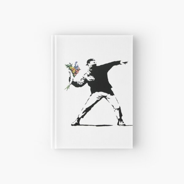 Flower Thrower - Banksy Hardcover Journal