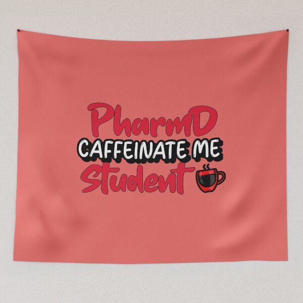 Item preview, PharmD Student Caffeinate Me designed and sold by CraftsforKai.