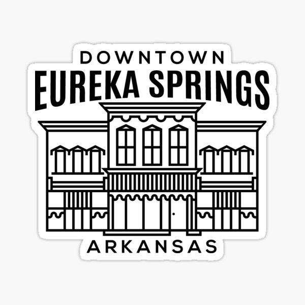 Item preview, Downtown Eureka Springs AR designed and sold by HalpinDesign.