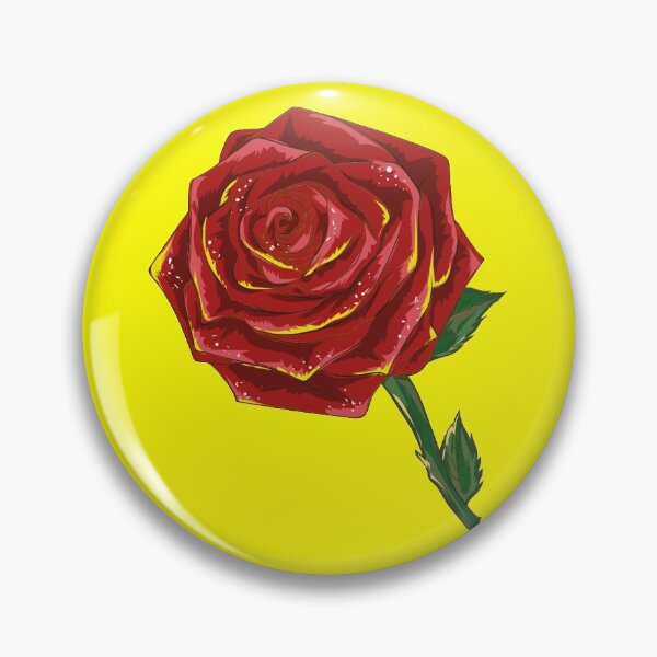 Artikelvorschau, Rose auf gelbem Hintergrund entworfen und verkauft von Shaxspere.