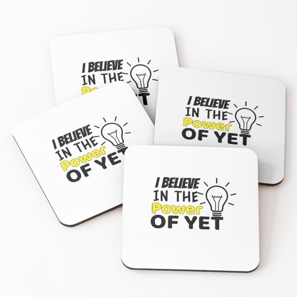 Item preview, I believe In The Power Of Yet  designed and sold by Wideworld.