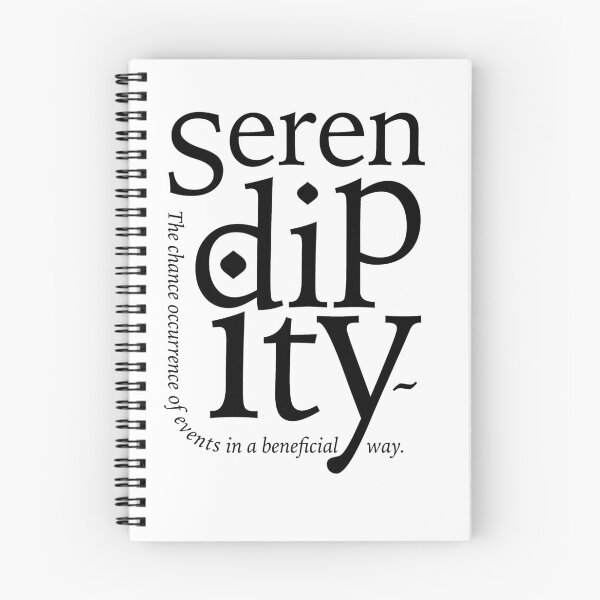 Item preview, Serendipity the occurrence of events by chance in a happy or beneficial way designed and sold by Inc-Solutions.