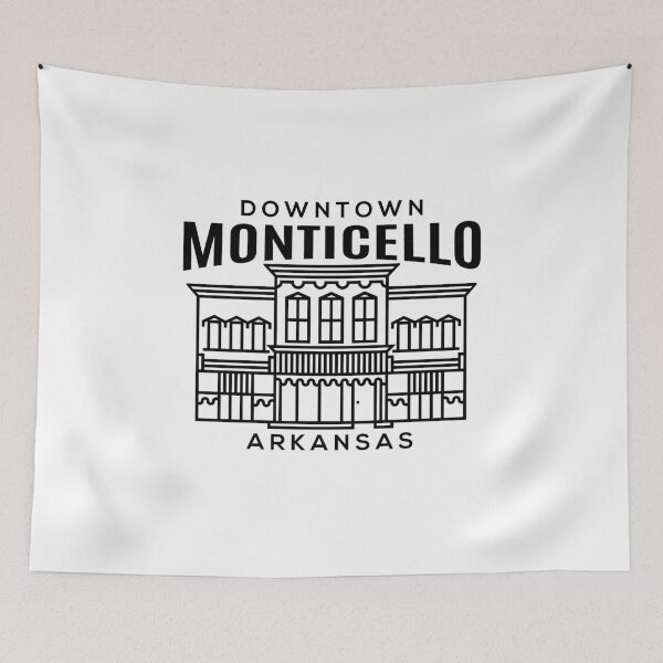Item preview, Downtown Monticello AR designed and sold by HalpinDesign.
