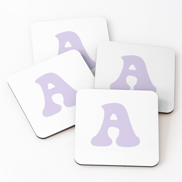 Item preview, Lavender Letter A designed and sold by OG   S T I C K E R S.