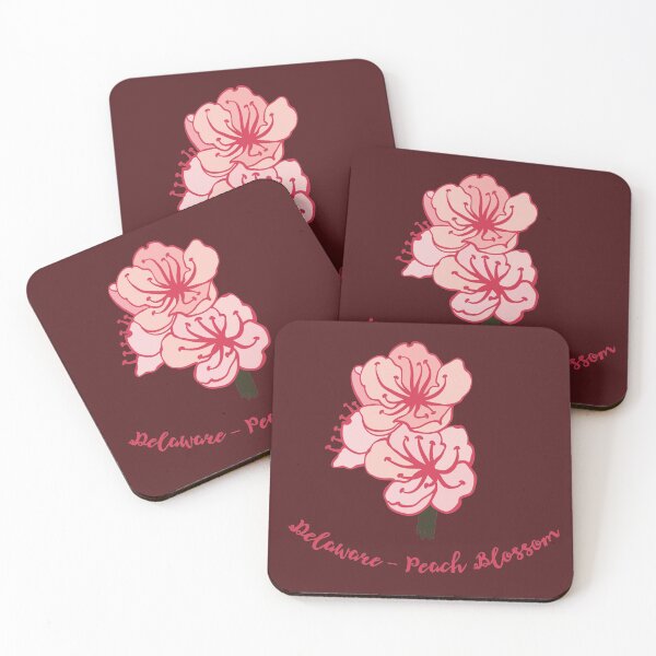Item preview, Delaware State Flower - Peach Blossom designed and sold by choisanezine.