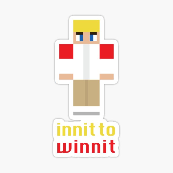 BEDWARS BMGO Sticker for Sale by ShardLIVE