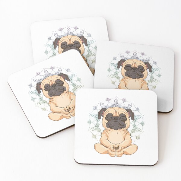 Item preview, Yoga Pug designed and sold by Jindohu58299.