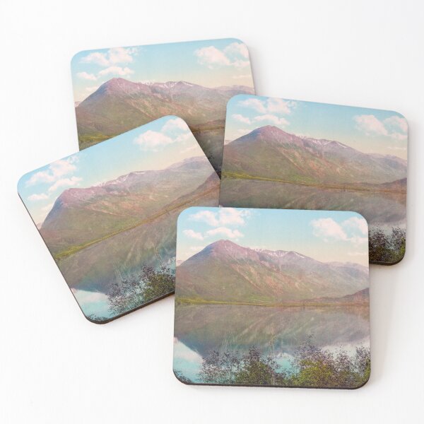 Item preview, The Upper Twin Lake - Colorado - Circa 1898 Photochrom designed and sold by warishellstore.