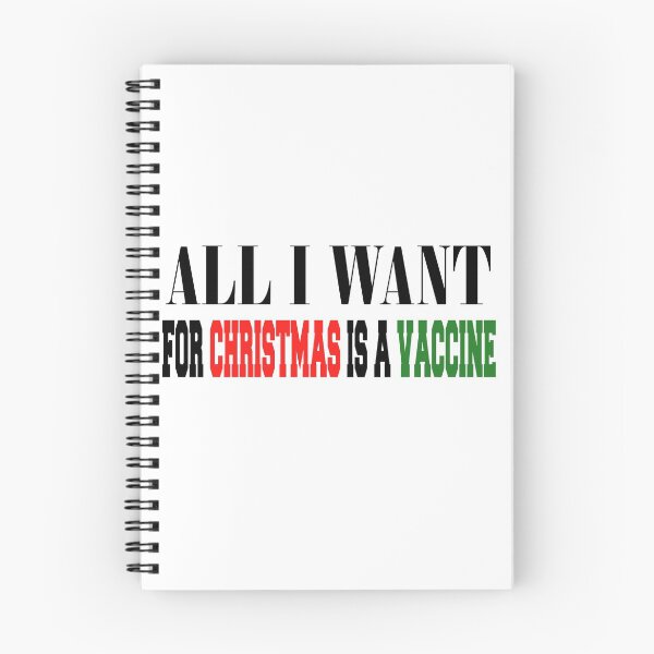 Item preview, All I want in christmas is a vaccine Sticker designed and sold by BadrLuke01.