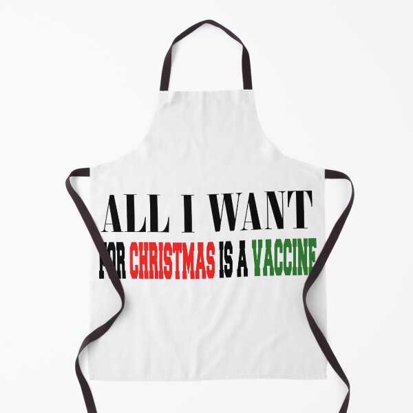 Item preview, All I want in christmas is a vaccine Sticker designed and sold by BadrLuke01.