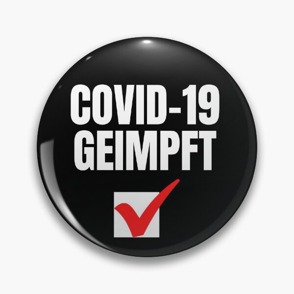 Item preview, Covid geimpft  designed and sold by stelsanc.
