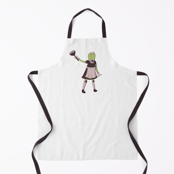 Item preview, Frog with maid dress designed and sold by annoyingarts.