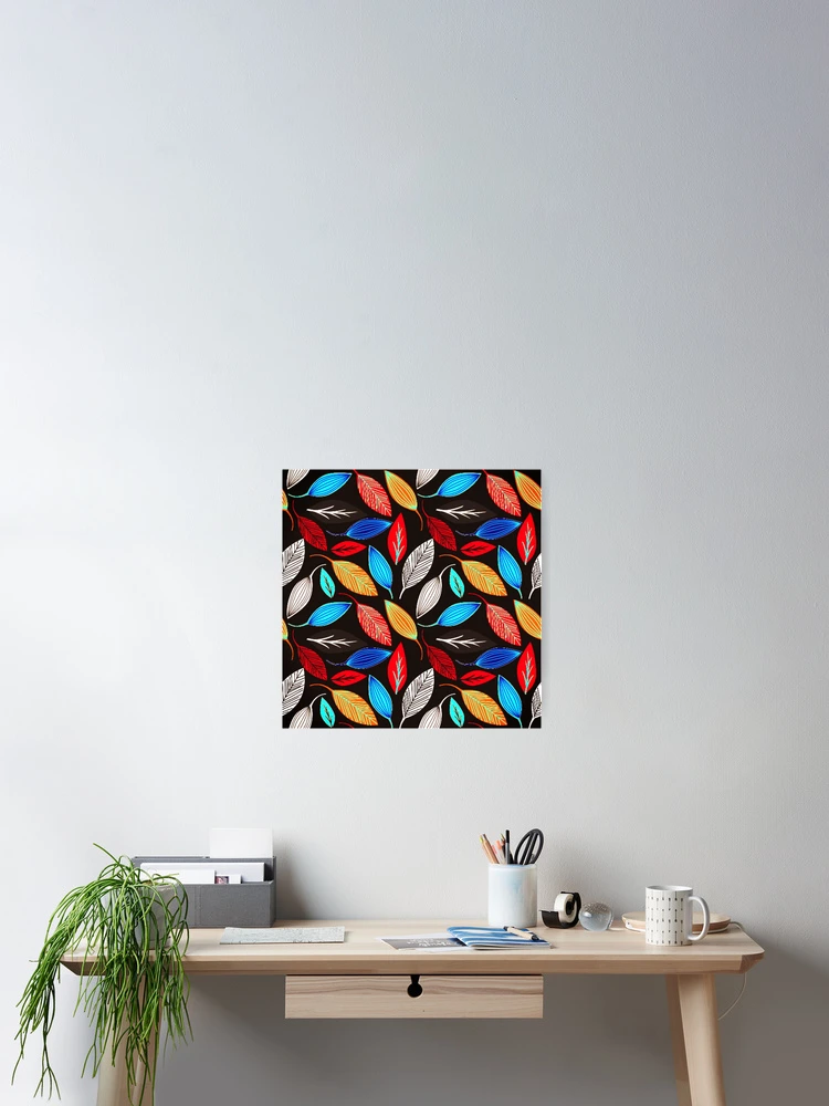 Imagen 2 de 3, Póster con la obra IconoPatrones79, diseñada y vendida por IconPatterns.