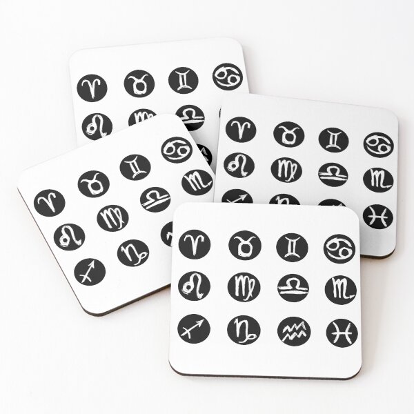 Item preview, All Zodiac Sign Symbols, Horoscopes Zodiac Pack designed and sold by badlydrawnbabe.
