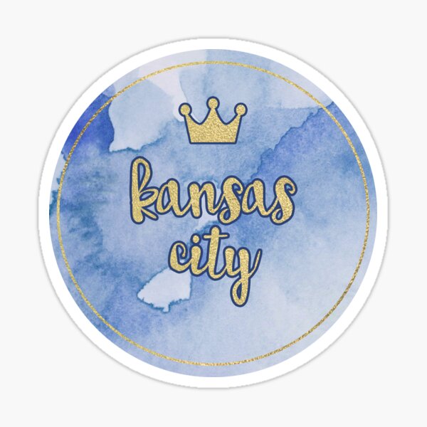 "kansas city" Sticker by rbiundo Redbubble