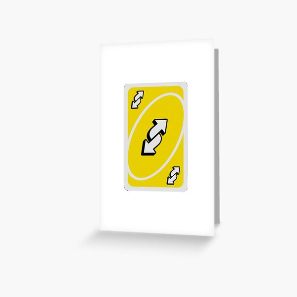 Carte De Vœux Uno Reverse Card Par Danboybig Redbubble